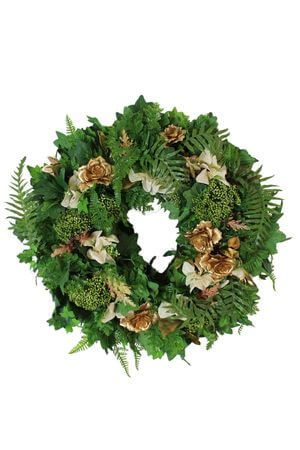 Krém-arany kopogtató ajtódísz Jungle 45cm