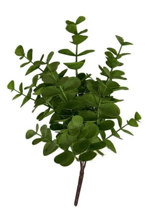 Bledě zelený umělý eukalyptus 33cm