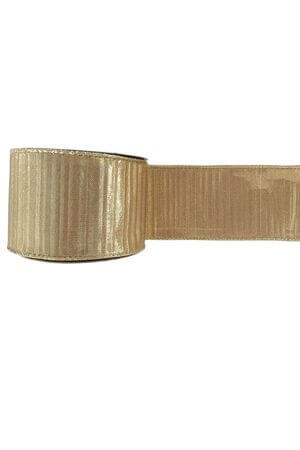 Zlatá ozdobná stuha 6cm x 10m