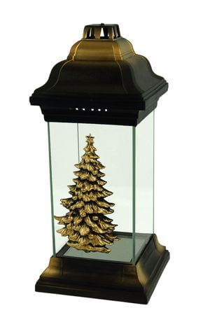 Arany karácsonyi kegyeleti mécses 31cm