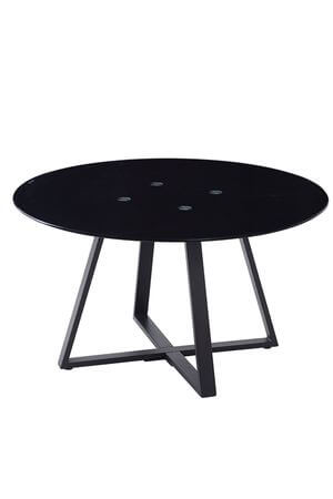 Čierny konferenčný stôl MODERN 80cm