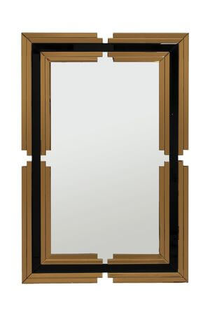 Fekete-barna luxus tükör 120cm