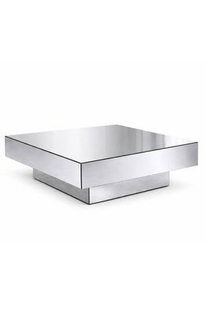 Zrkadlový konferenčný stolík 80cm