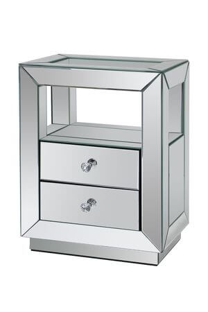 Tükör éjjeliszekrény 45cm