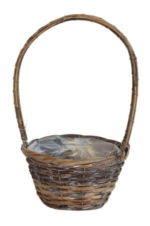 Rattan kosár fogantyúval 35cm