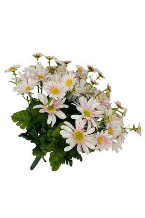 Ružové umelé margarétky 40cm