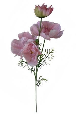 Ružový umelý cosmos 80cm