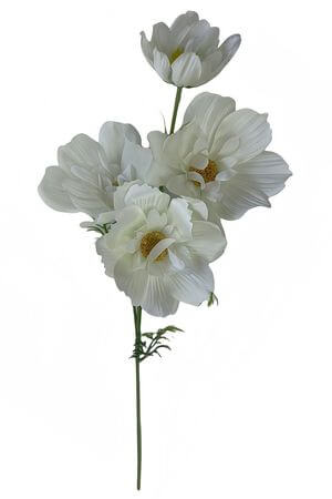 Biely umelý cosmos 80cm