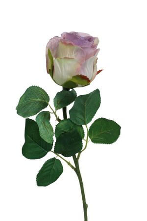 Fialová umelá ruža 50cm