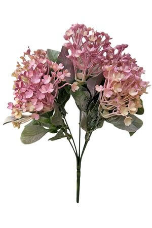 Ružové umelé kvety 28cm