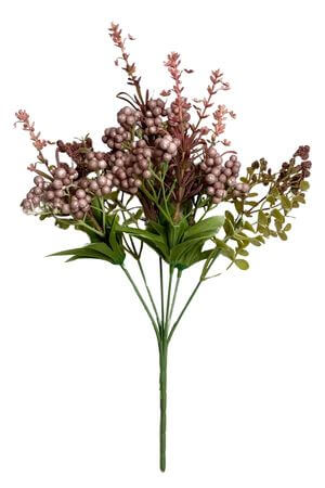 Ružový umelý zápich MIX 38cm