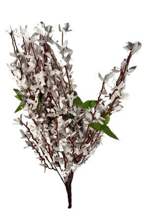 Trs bielych kvietkov 62cm