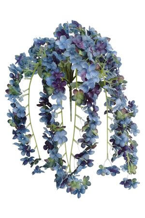 Modré visiace kvety 64cm