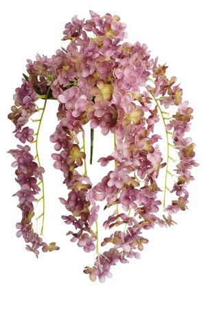 Fialové visiace kvety 64cm