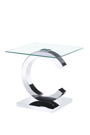 Strieborný príručný stolík 55cm