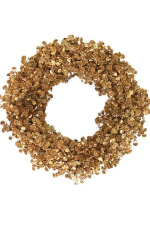 Zlatý veniec na dvere LUX 73cm