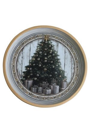 Natur stromček ? vánoční tác 40 cm
