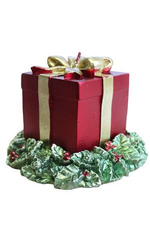 Vianočná sviečka Darček 8cm