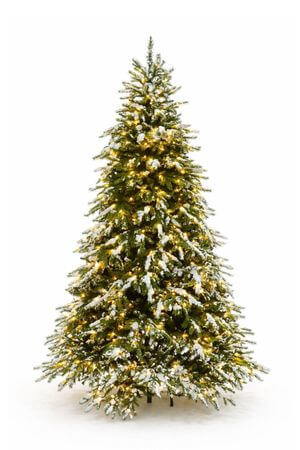 Zamrznutý umelý vianočný stromček 210cm 500LED