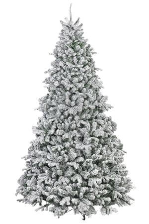 Umelý zasnežený vianočný stromček 210cm