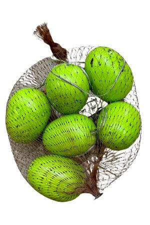 Zelené veľkonočné vajíčka 6ks 5cm