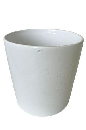 Biely kvetináč 12cm, II.trieda