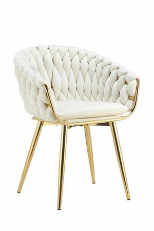 Krémově bílá jídelní židle LUX 84cm II. třída