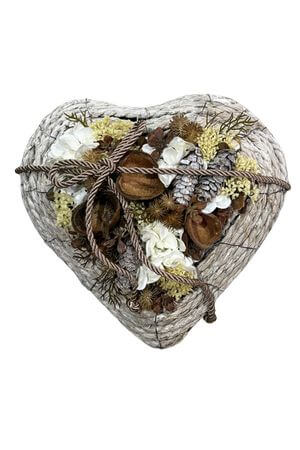Dekorace na hrob Srdce 30cm