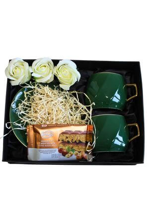 Ajándékcsomag zöld poharakkal 200ml