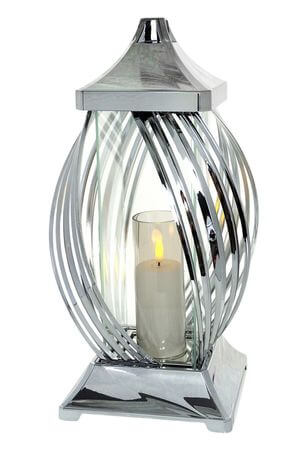 Stříbrný 3D kahanec na hrob 40cm