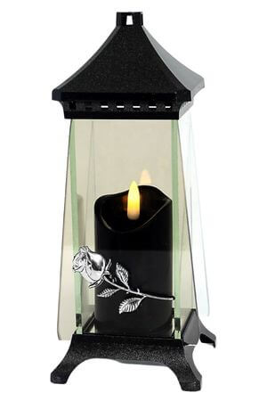 Kahanec na hrob s ružou 23cm