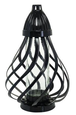 Čierny 3D kahanec na hrob 35cm