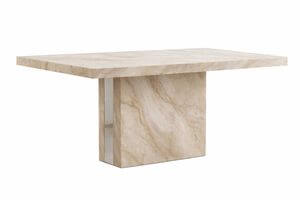 Jedálenský stôl MARBELLE béžový mramor 180cm
