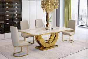 IMPERIAL étkezőasztal bézs 200 cm
