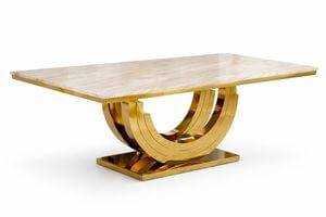 Jedálenský stôl IMPERIAL béžový 200cm