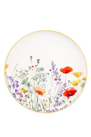 Porcelánový plytký tanier Mak 26cm