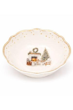 Mesés karácsony, tálka 14 cm
