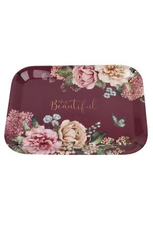 Romantic Rose tálca, 29 x 22 cm
