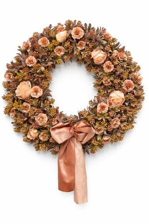 Lososový věnec 70 cm