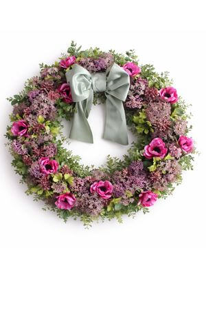 Věnec Sasanka 55 cm