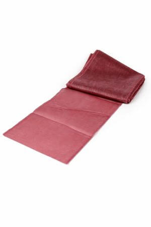 Bíborszín  átlátszó organza 22cm 6db 