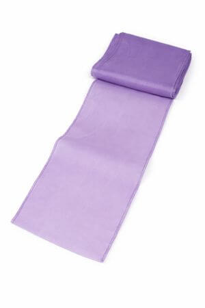 Lila átlátszó organza 22cm 6db 