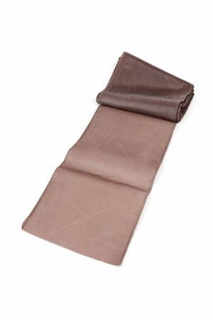 Barna átlátszó organza 22cm 6db 