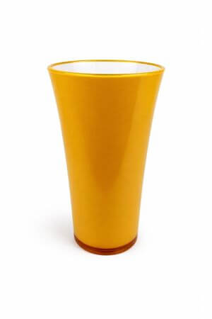 Žlutý plastový květináč na orchideji 27cm