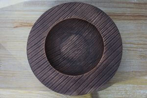 Kerek alumínium réz tál 32cm