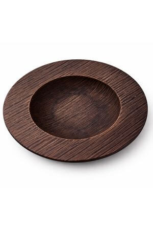 Kerek alumínium réz tál 32cm