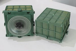 Zelená florexová prísavka na auto