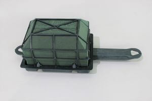 Zelená plastová florexová lopatka 18cm