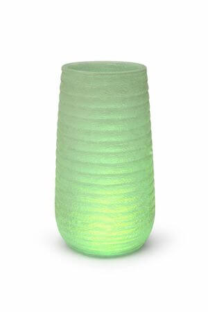 Recés felületű szinesen világító virágcserép 90cm 