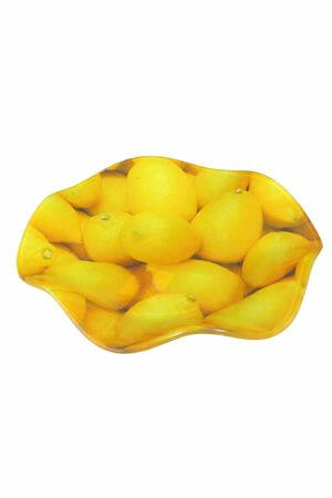 Citrom mintás gyümölcstál 24cm